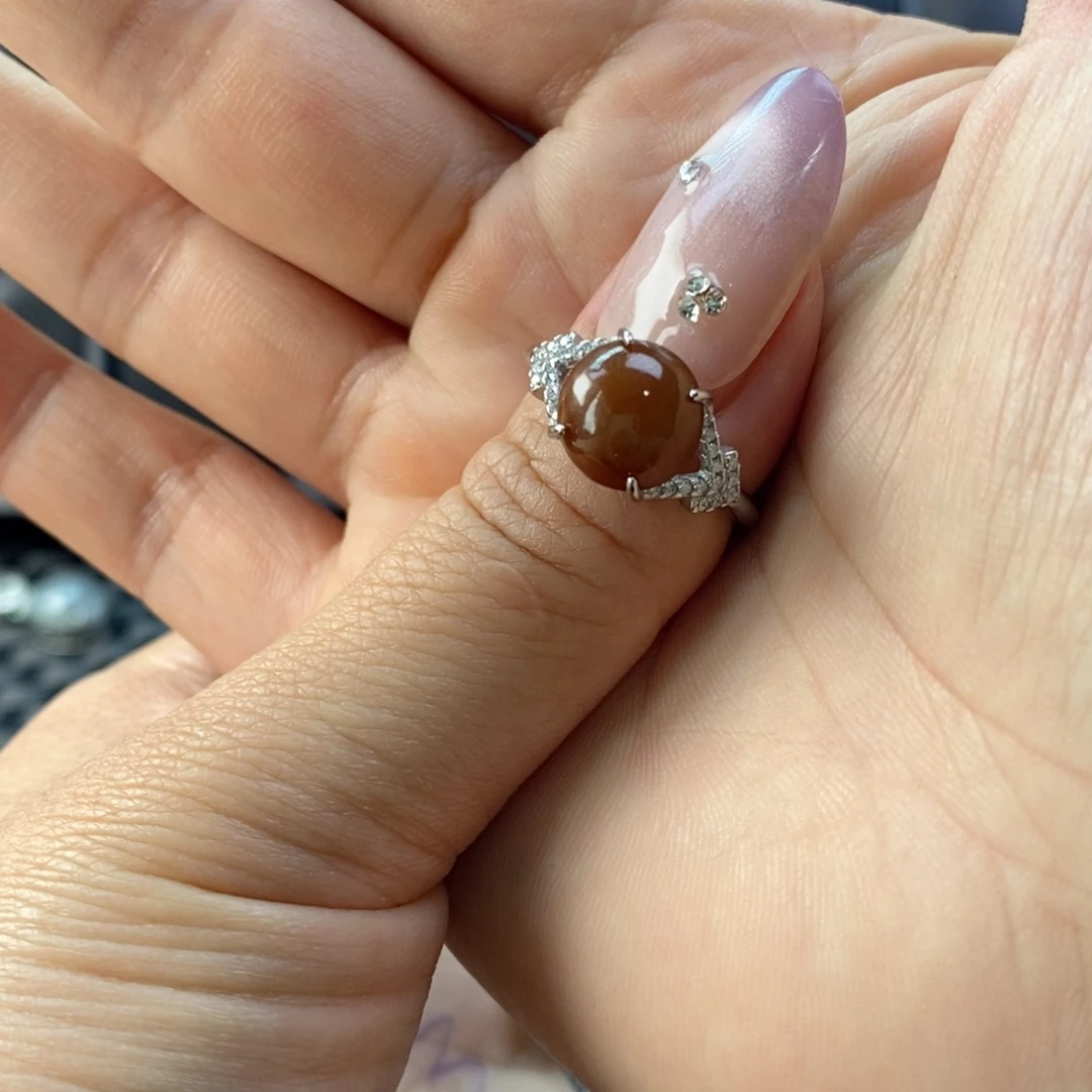 解****翡翠未镶嵌戒指缅甸