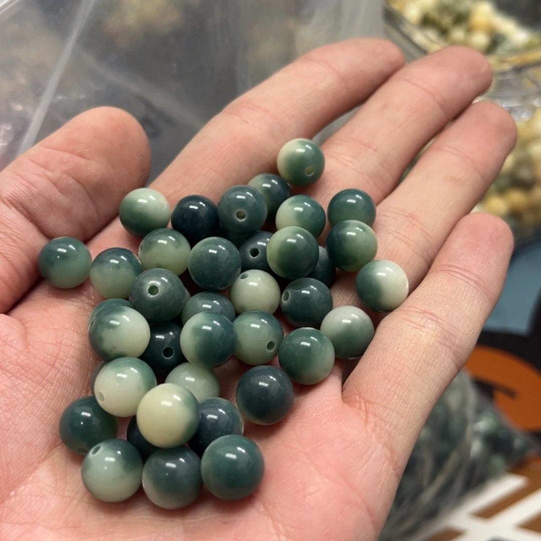 【闪购商品】白玉菩提吊坠a10/108颗绿飘