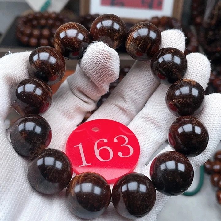 贡木其他黑瘤疤18手串