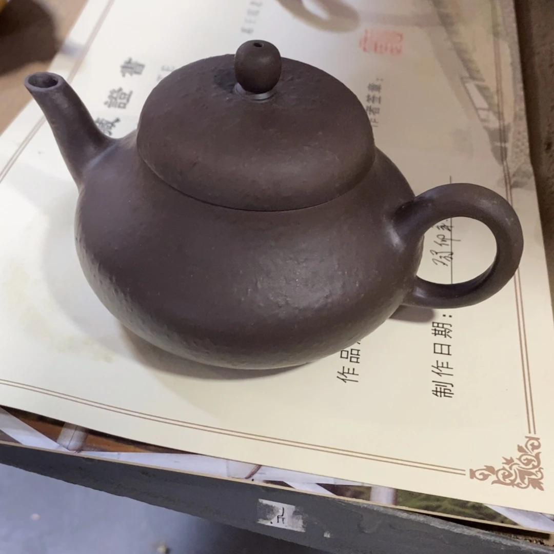 茶壶紫砂原矿手工154