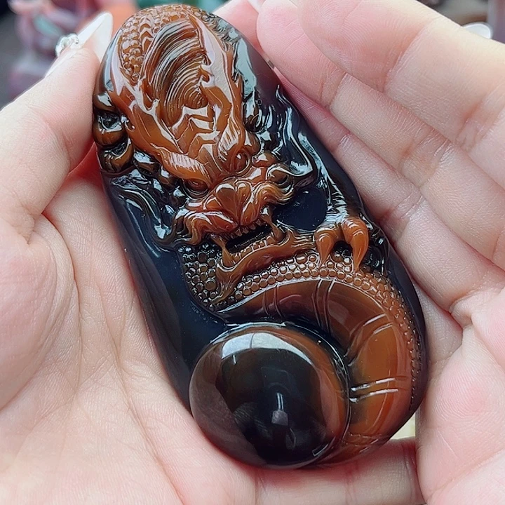 用***1玛瑙未镶嵌手饰吊坠