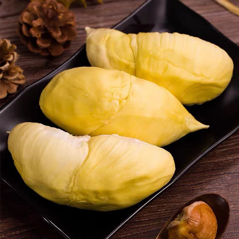 金枕榴莲 液氮冷冻榴莲肉果肉清甜 A果 1200g/盒  7个左右