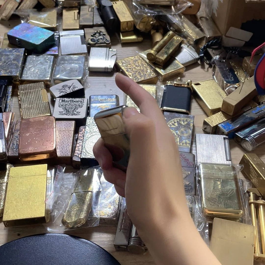 铜捡漏直播间福利打火机