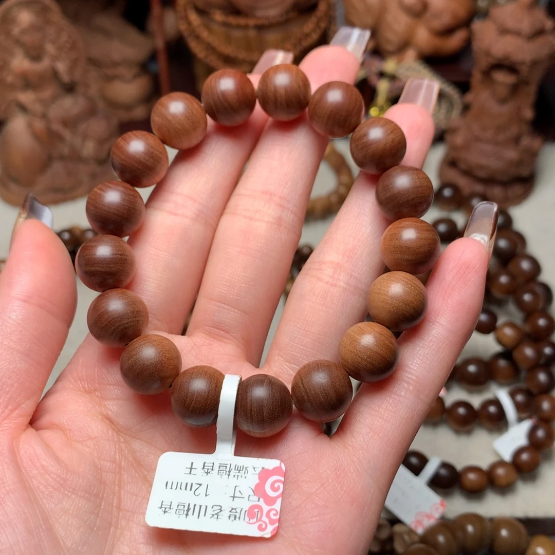 手串/手链檀香木老山檀香1.2焦糖奶香黑肉檀香王