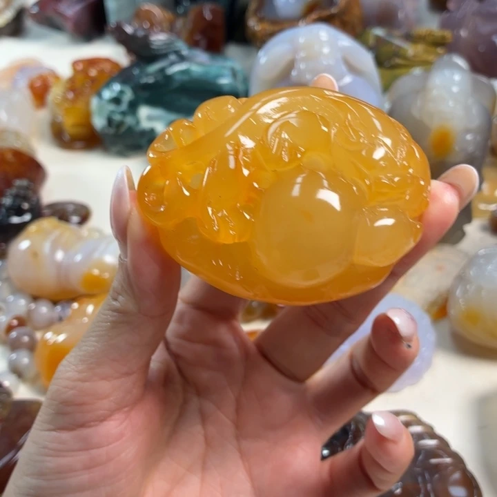 玛瑙/玉髓未镶嵌吊坠(不含链)