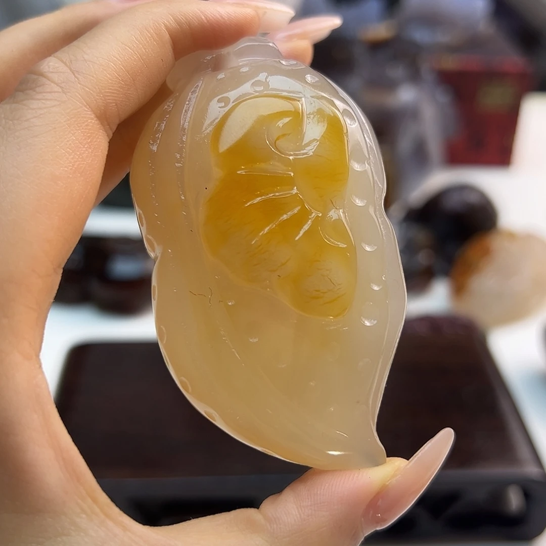 玛瑙/玉髓未镶嵌项链