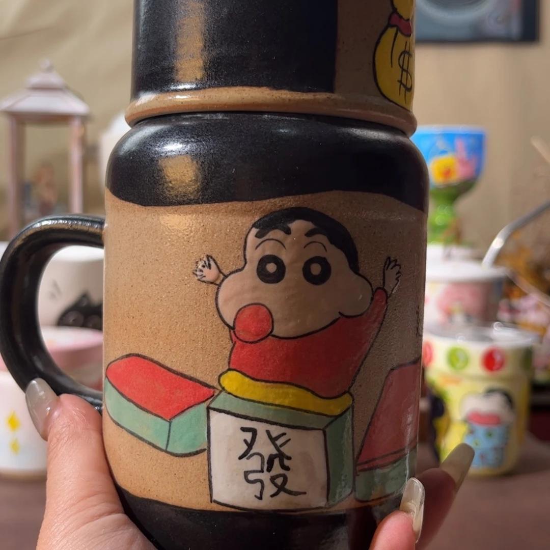 杯景德镇陶瓷文创手绘水杯