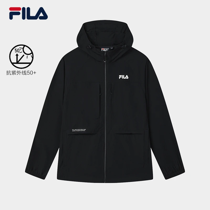 Fila/斐乐男【小狐狸联名派克服】春季新款防晒休闲外套F11M529705F