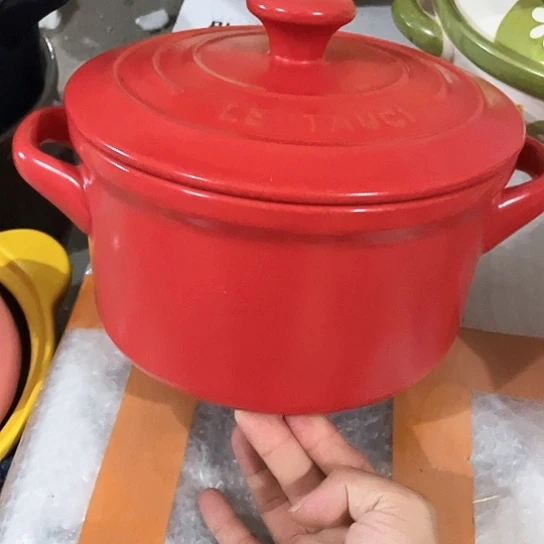 盘外贸单1个陶瓷砂锅大牌尾单