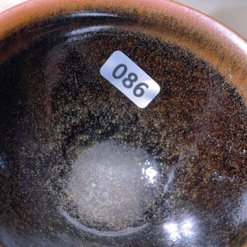 茶盏原矿原釉柴烧建盏