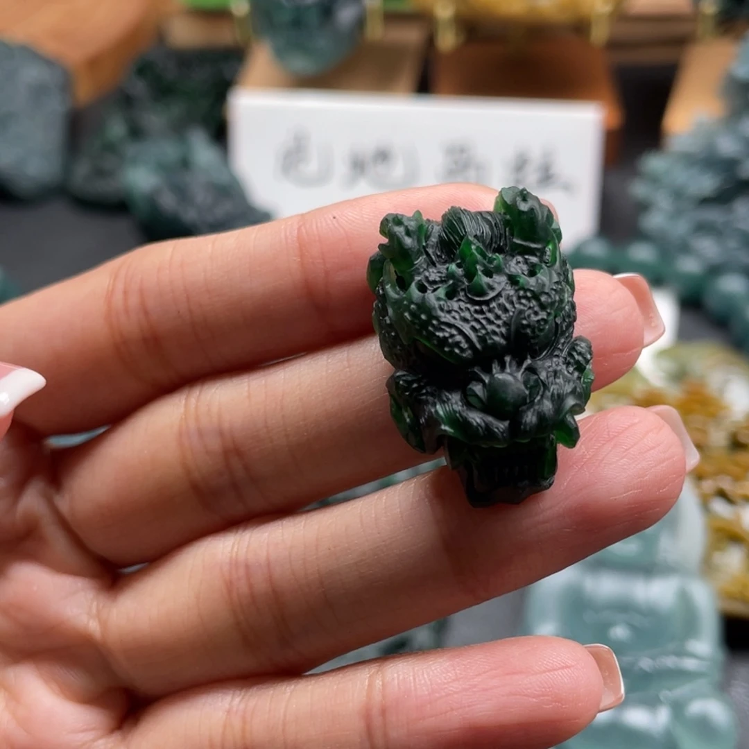 定制翡翠未镶嵌小***财