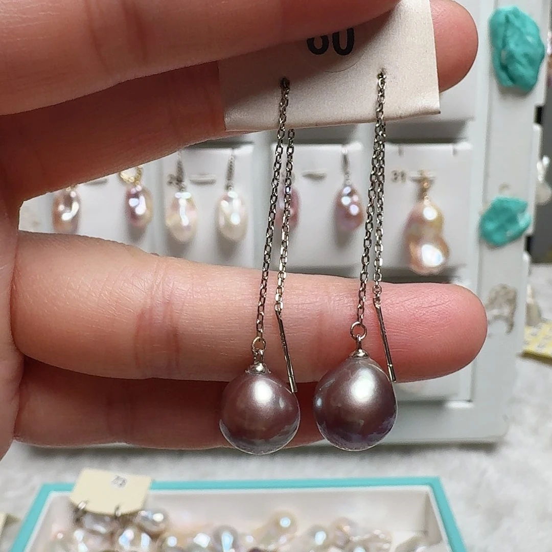 淡水珍珠颈饰银S925镶嵌