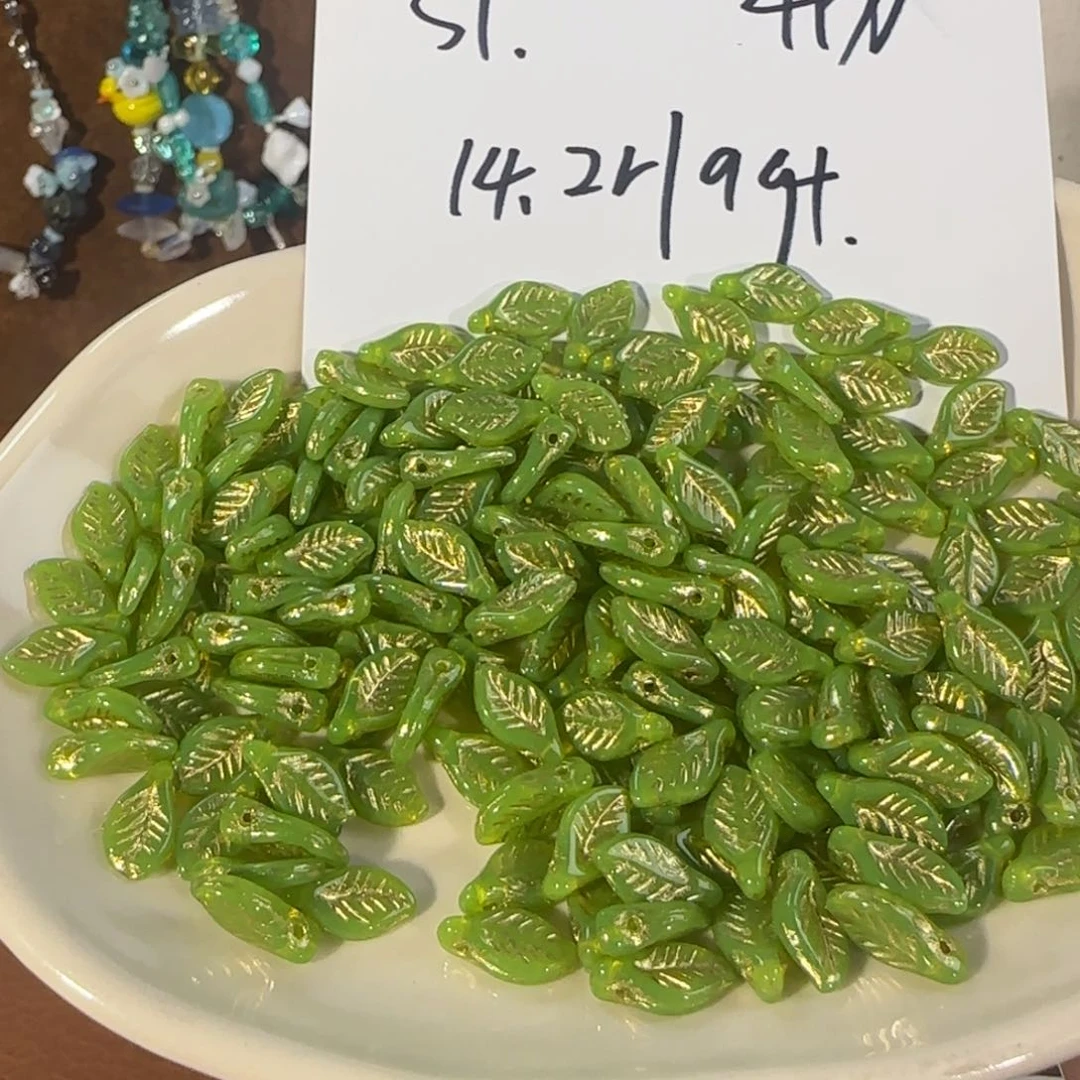 琉璃磁石捷克琉璃月桂叶