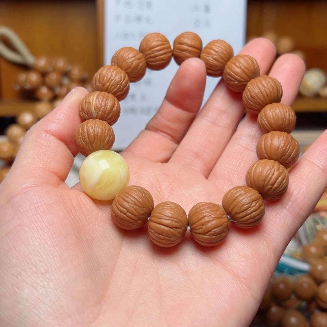 手串猴头核桃凤羽