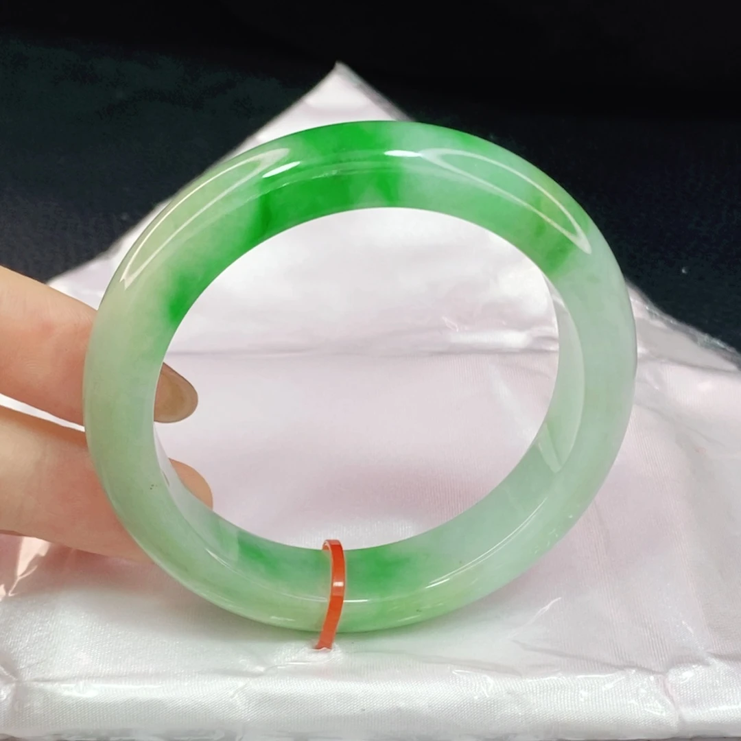 未镶嵌手镯翡翠54.5正圈