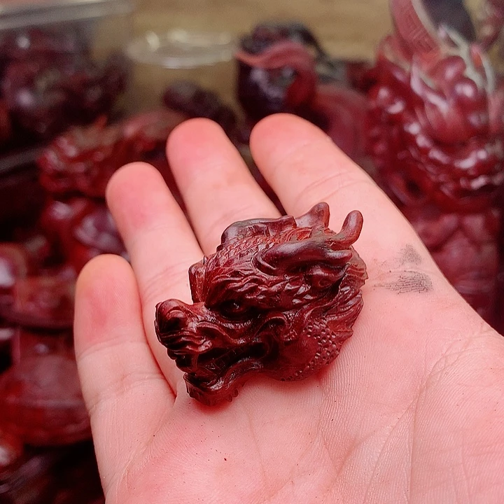 檀香紫檀（小叶紫檀）龙头