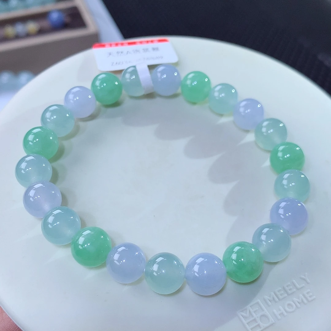 未镶嵌手串翡翠翡翠卡9