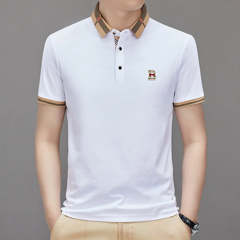 美式男士Polo衫夏季新款索罗那工艺高品质翻领时尚百搭男士短袖