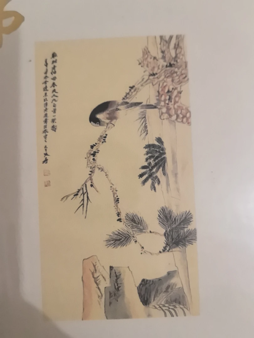 花鸟装饰国画印刷