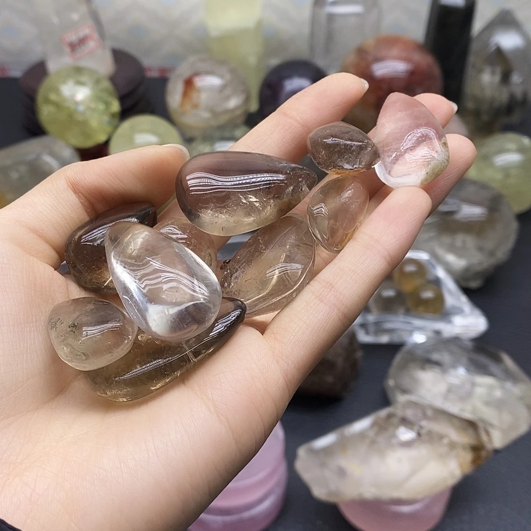 未镶嵌珠宝半成品水晶74水晶石