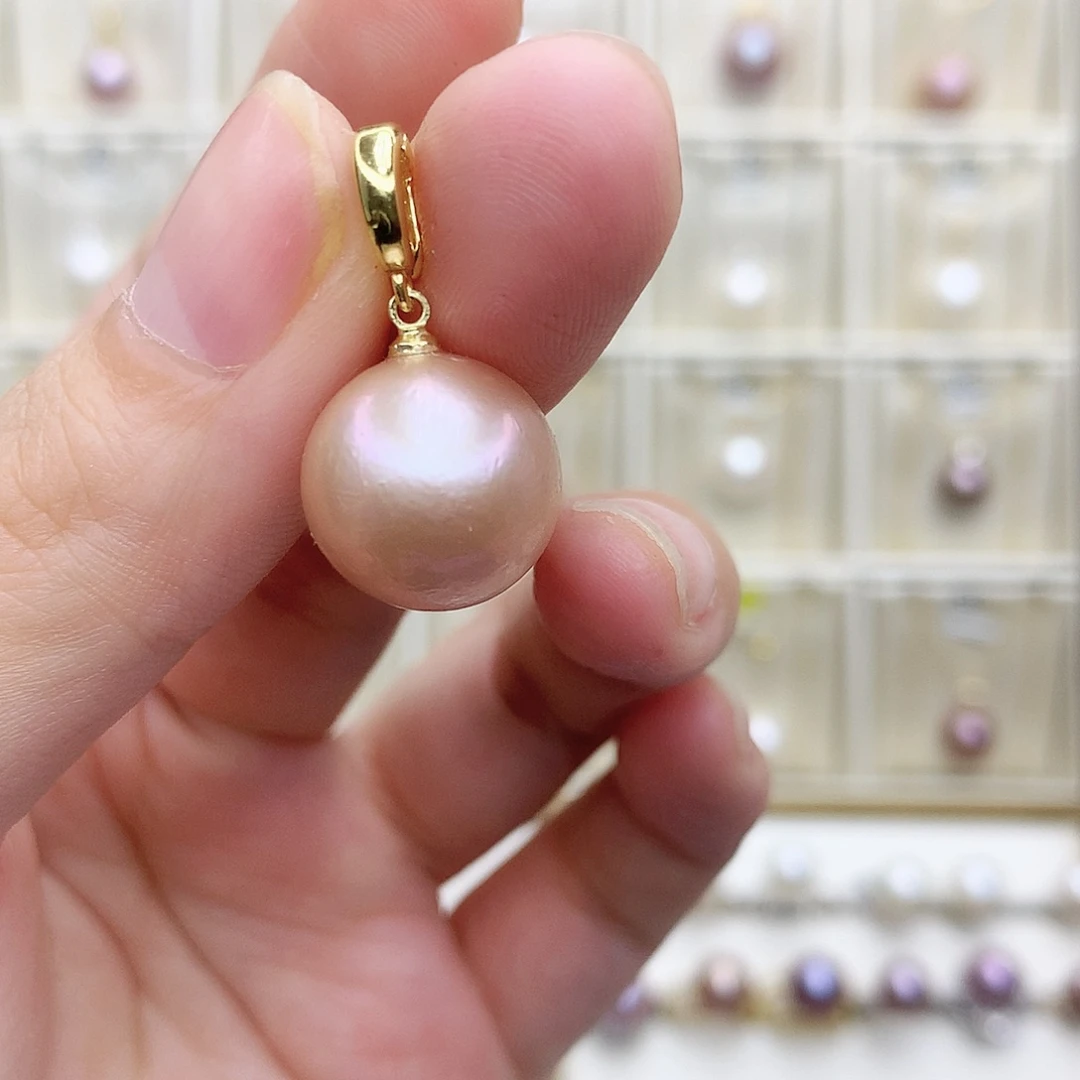 淡水珍珠颈饰合金