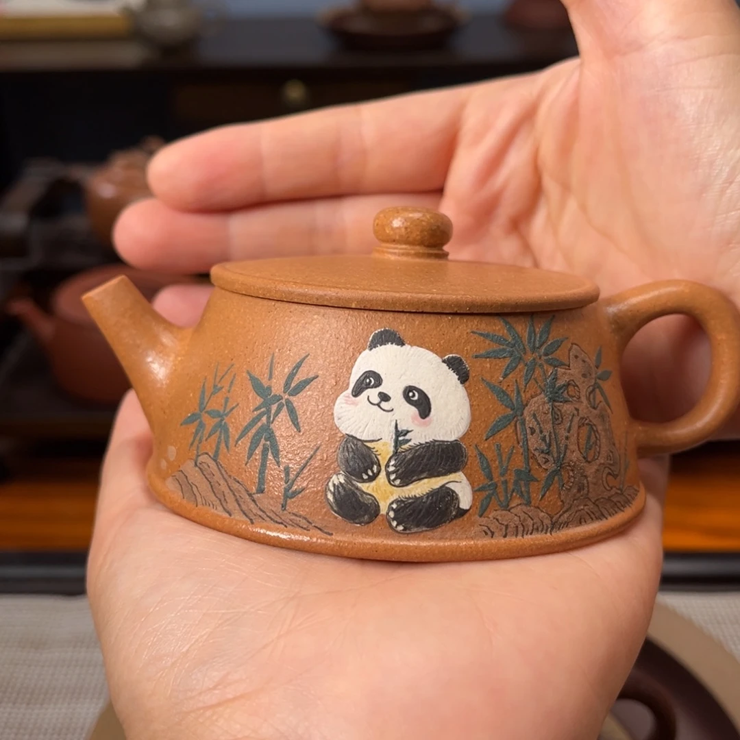 茶壶紫砂宜兴紫砂茶具半手工制作