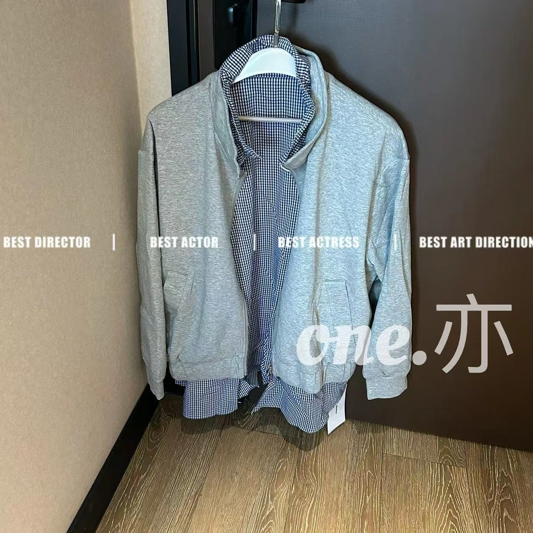 【一个亦】假两件拼接卫衣YEE/919