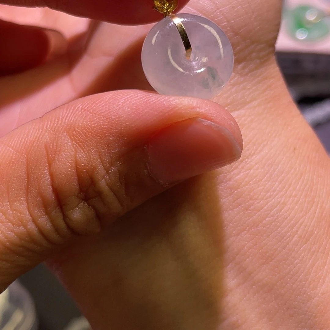 未镶嵌定制翡翠扣子