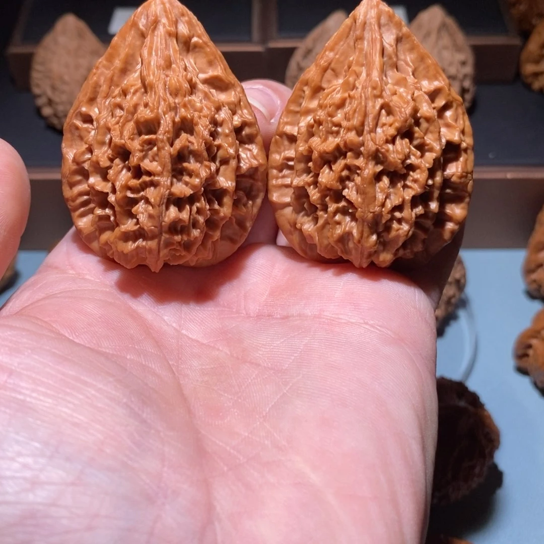 吊坠文玩核桃凤求凰