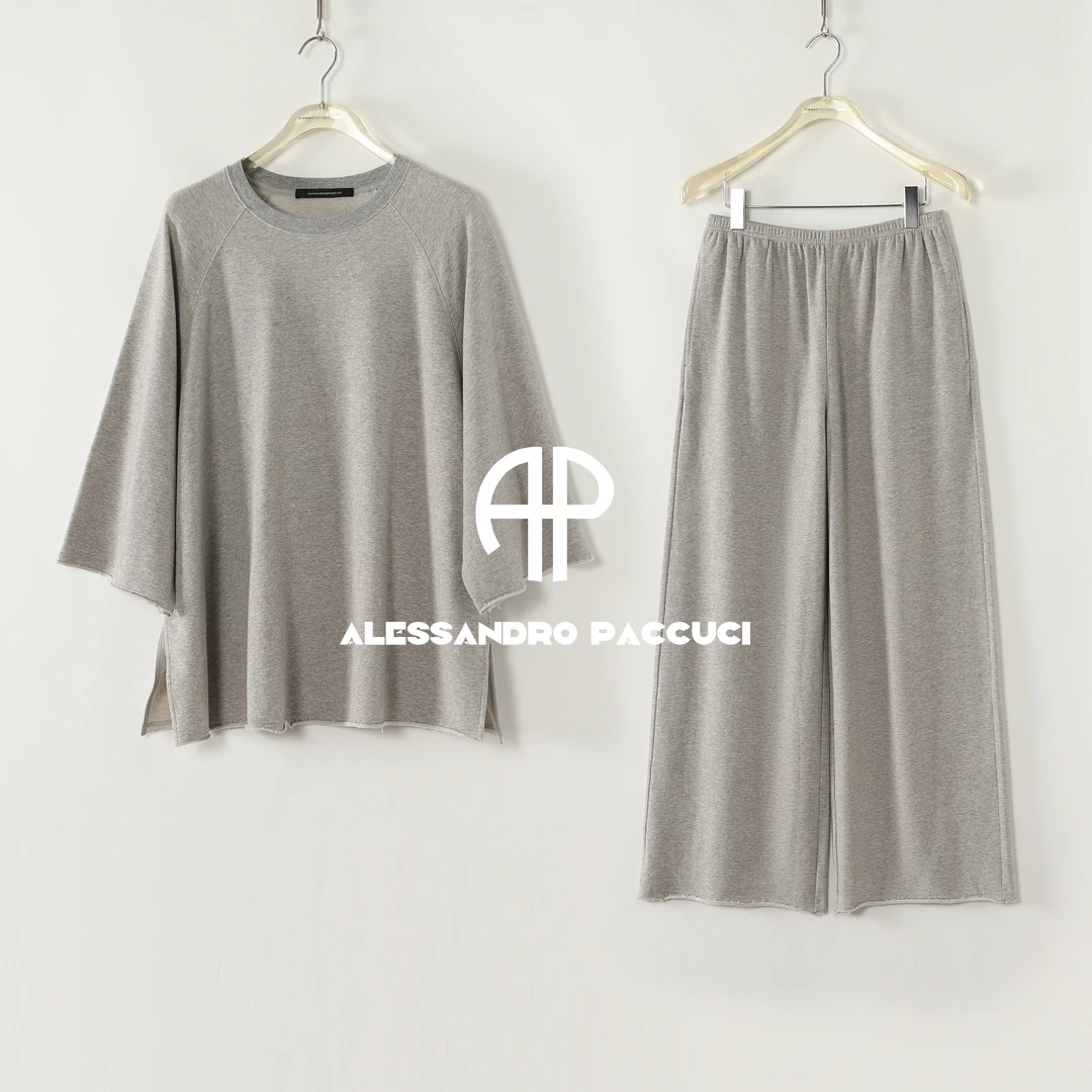 AP洛哥53136TT/53221KV【黑标系列】韩国进口棉质毛圈上衣/九分裤