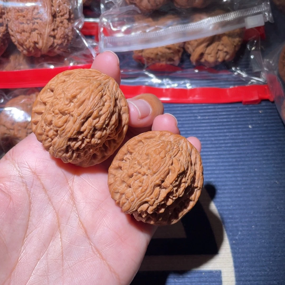 吊坠文玩核桃原装平谷绣球41