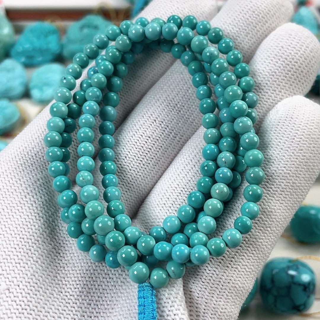 绿松石未镶嵌车挂