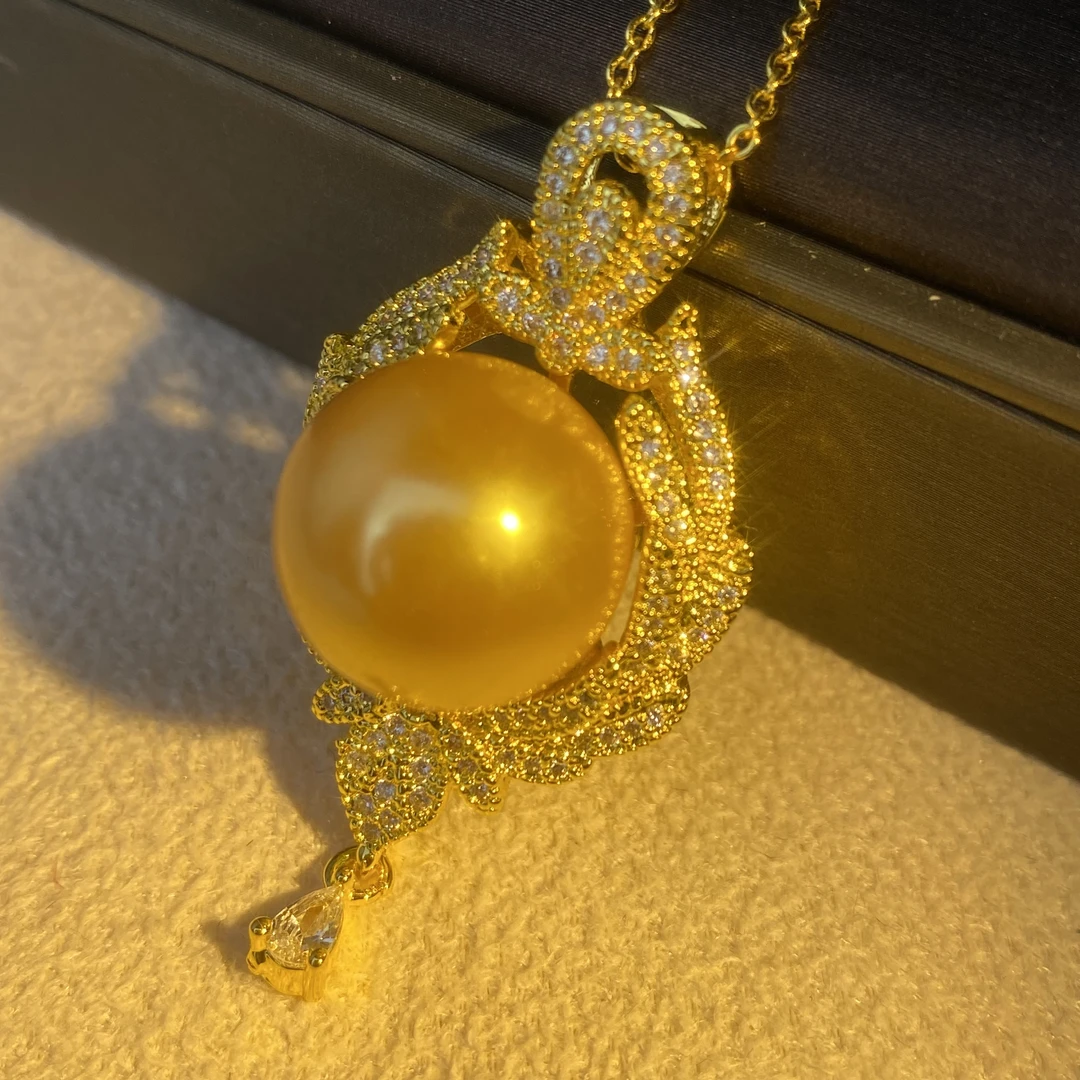 6334【项链】轻奢精品金色女士项链