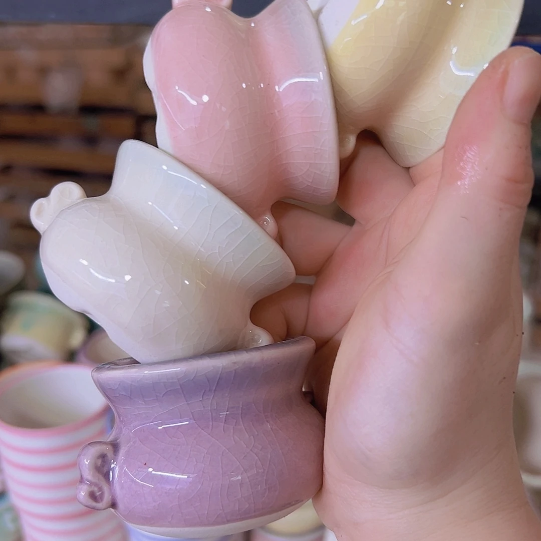 陶瓷花盆当场满12包邮