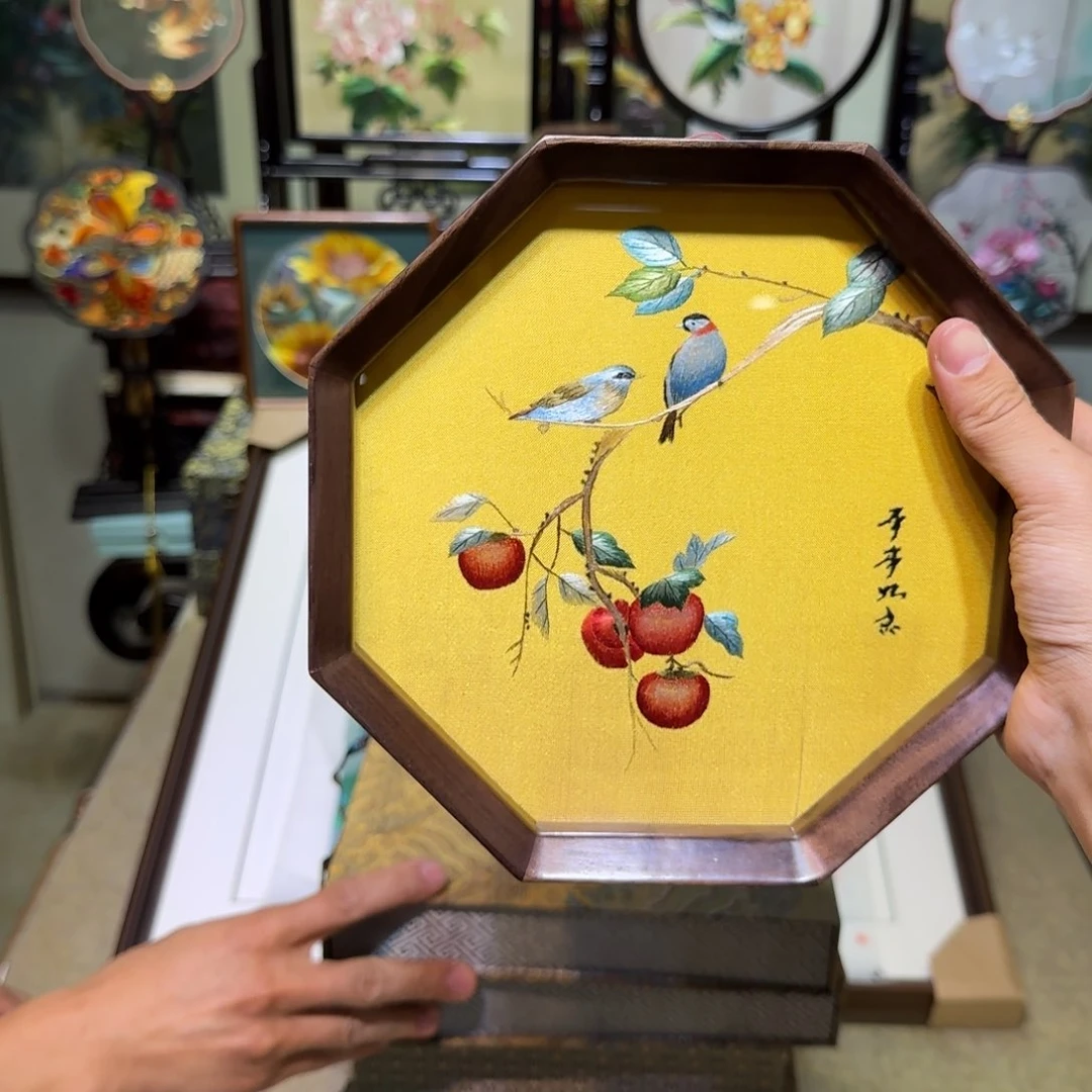 狗***妈刺绣刺绣工艺精湛缂丝