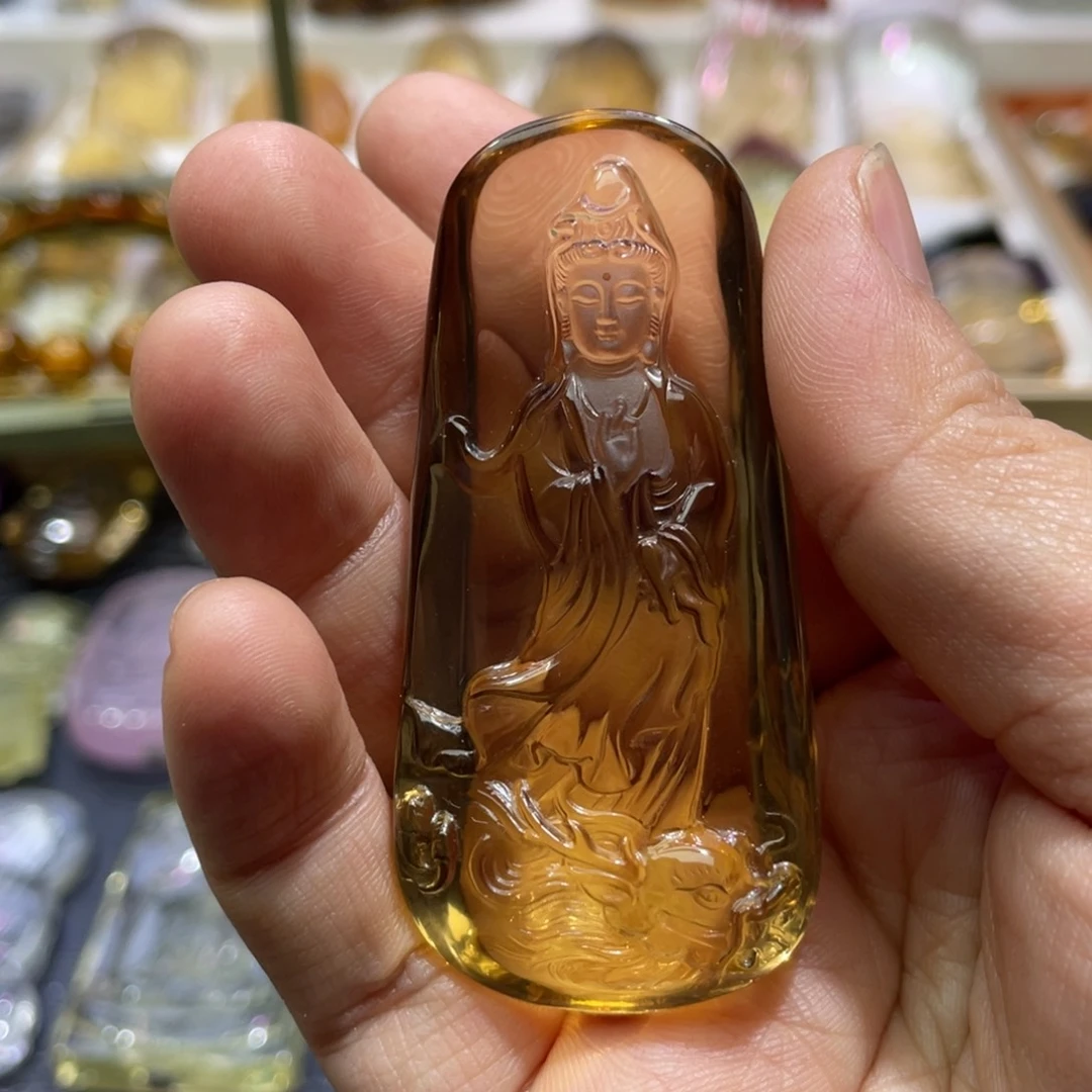 水晶颈饰未镶嵌定制