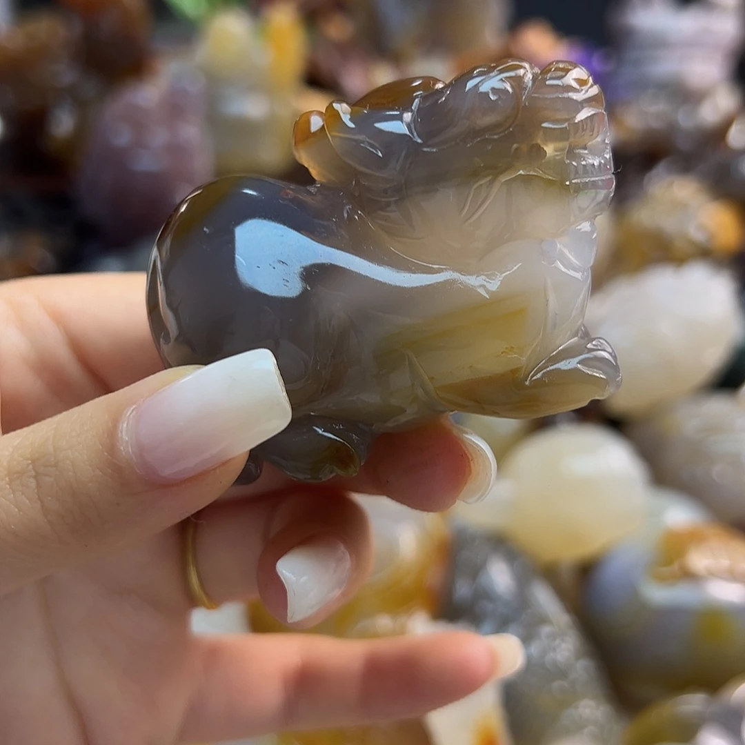 玛瑙/玉髓未镶嵌颈饰