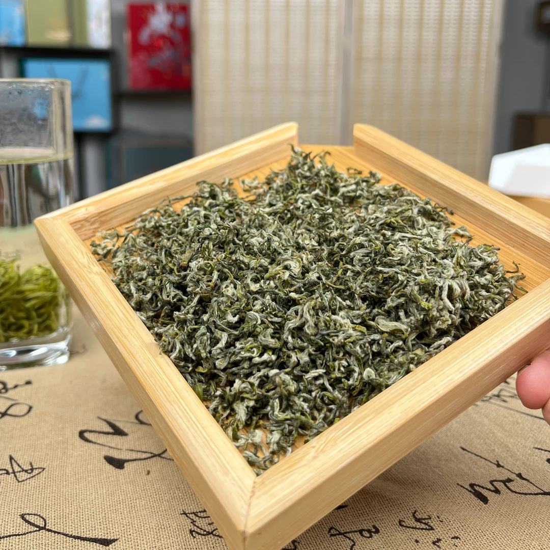 2025明前甘露手工绿茶 新茶鲜爽栗香四川明前全芽散装称重茶叶