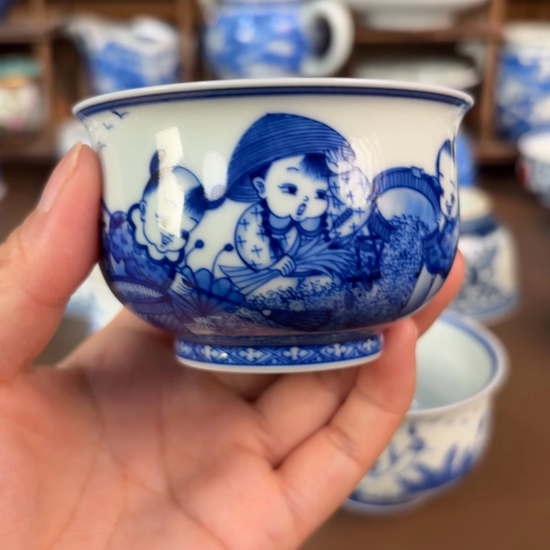 景德镇陶瓷手工手绘