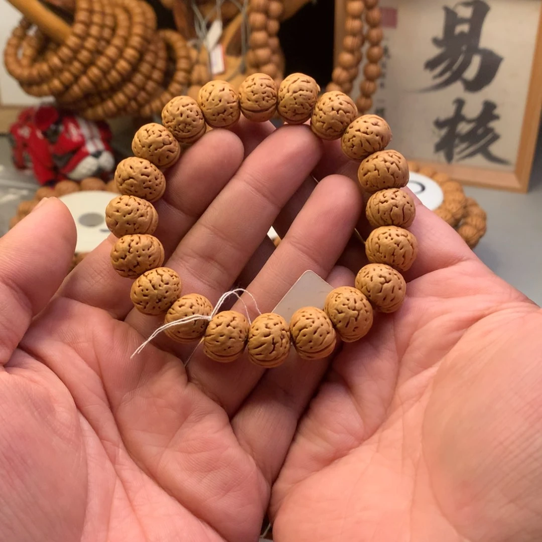 桃核手串【树王纽扣】1.6桃核手串