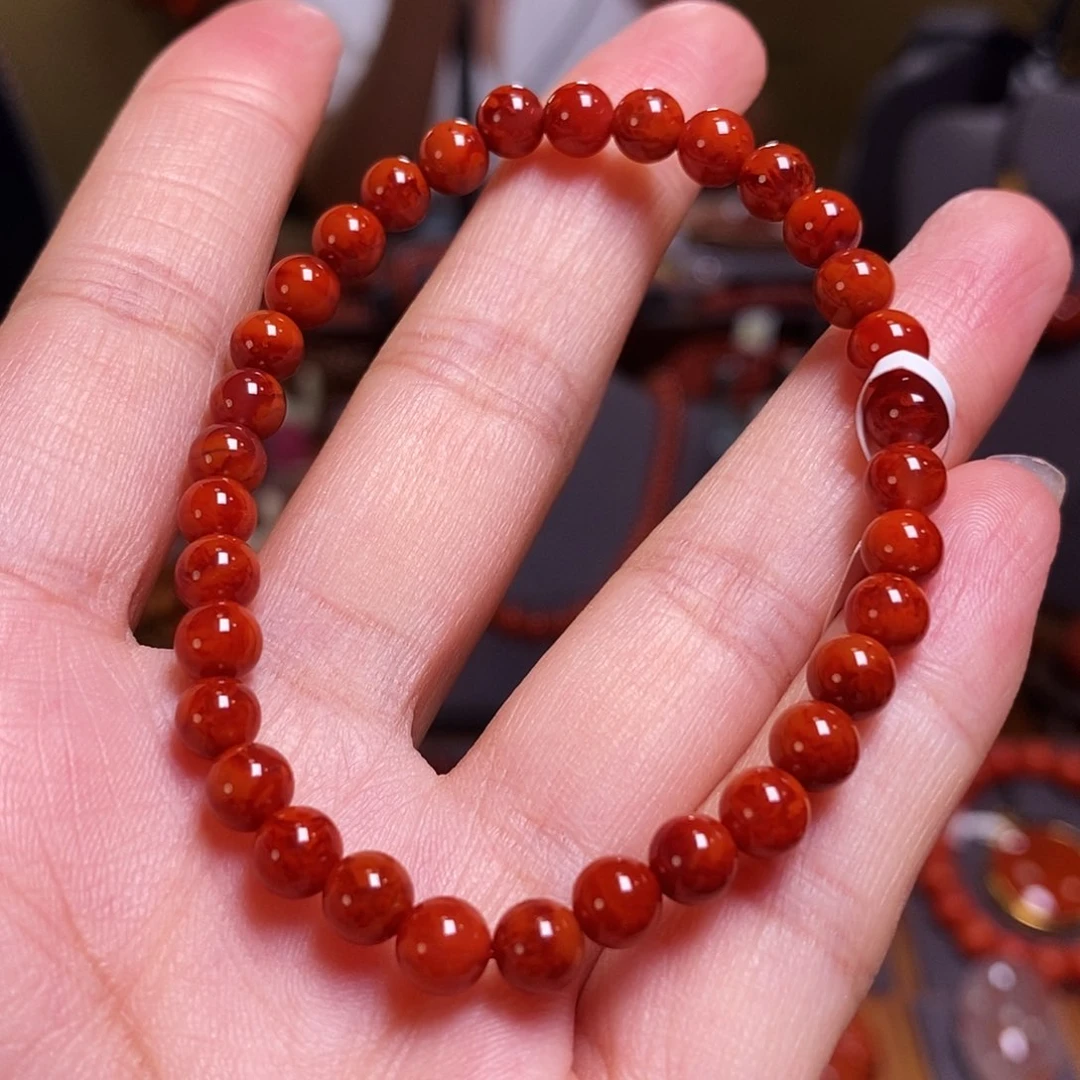 南红玛瑙单圈5.5m m未镶嵌