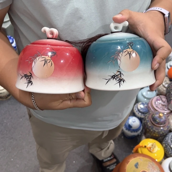 瑕疵福利品陶瓷茶叶罐