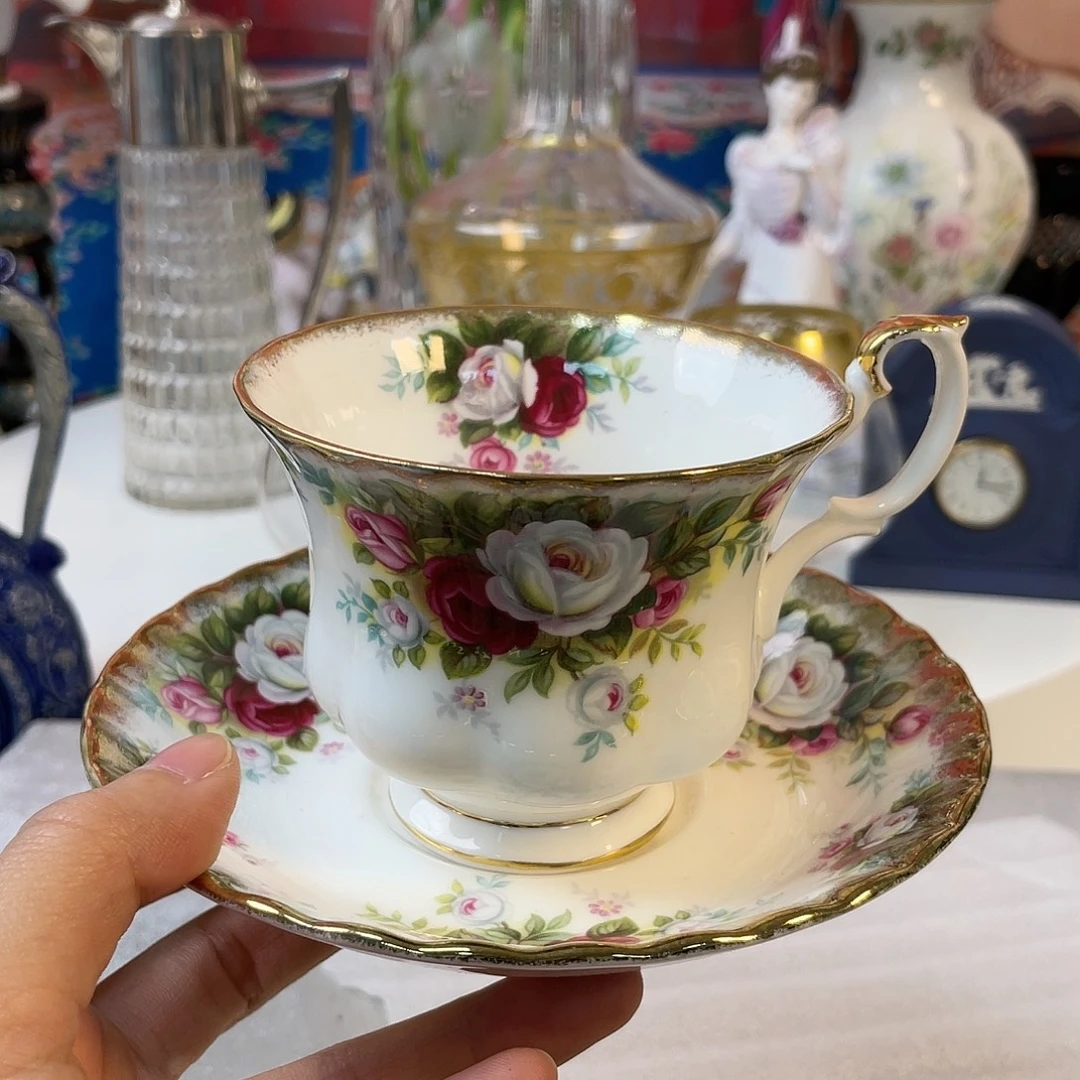 瓷器欧瓷咖啡杯水晶杯