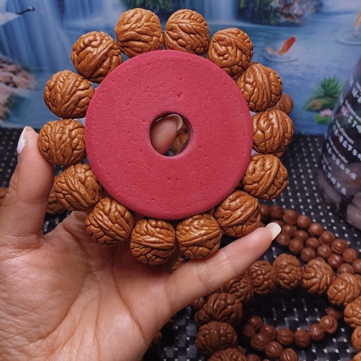 桃核吊坠龙纹桃核