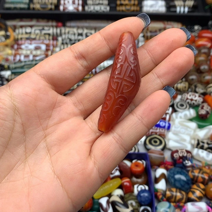 玛瑙/玉髓未镶嵌吊坠(赠链)