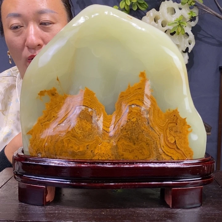 石材精品古青石摆件