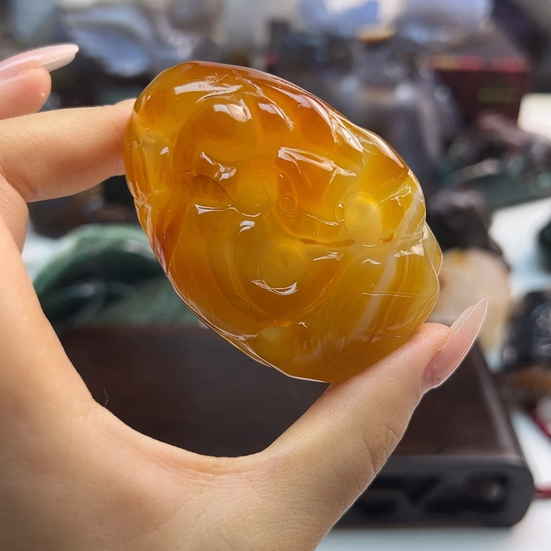 玛瑙/玉髓未镶嵌项链