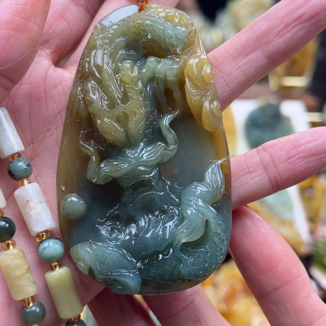 未镶嵌岫玉挂件挂件