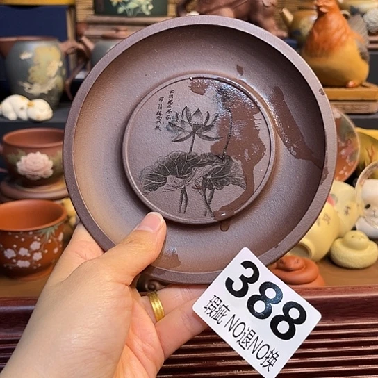 紫砂茶杯紫砂壶承