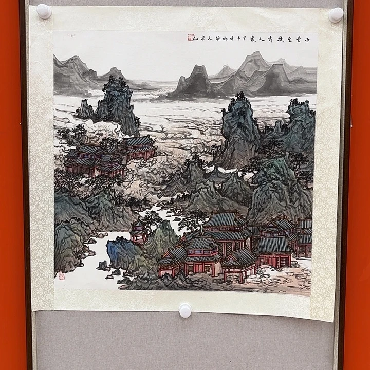 国画画家孙立芳精品原作